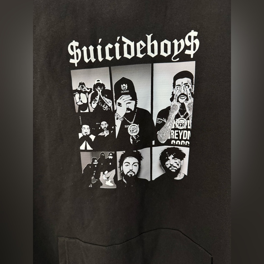Suicide Boys Black Graphic Hoodie - Picture 5 of 8